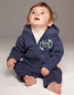 Preview: Baby Sweatjacke bedruckt  "Flasch herum"