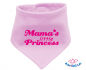 Preview: Baby Dreieckstuch  bedruckt mit "Mamas little Princess"