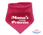 Preview: Baby Dreieckstuch  bedruckt mit "Mamas little Princess"