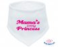 Preview: Baby Dreieckstuch  bedruckt mit "Mamas little Princess"