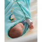 Preview: Lieblingsteil des Monats: Baby Fehn Schmusedecke- Fuchs "hellblau" 100 x 75cm