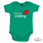 Preview: Babybody bedruckt mit "Mamas Liebling"