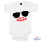 Preview: Babybody bedruckt mit "Mini Macho"