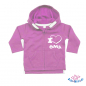 Preview: Baby Sweatjacke "I love Oma"