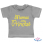 Preview: Baby T-Shirt  mit dem Aufdruck "Mamas little princess"