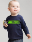 Preview: Baby-TShirt Langarm für Jungen bedruckt "Abi + Jahreszahl"