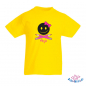 Preview: Kinder T-Shirt  mit dem Aufdruck "Bombe-Girl mit Namen"