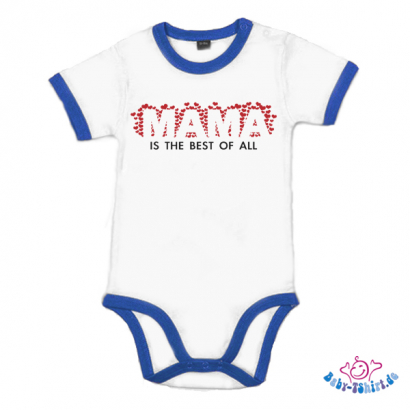 Babybody Muttertag mit dem Aufdruck " Mama is the best"