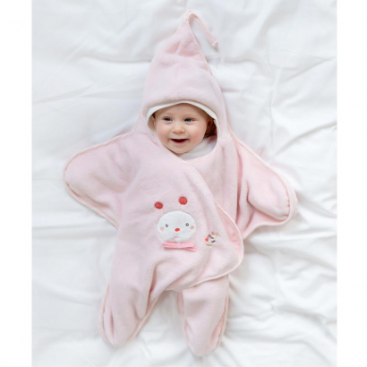 Baby Fehn Kuscheldecke "Biene" 70 x 80 cm