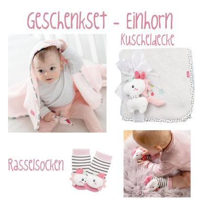 Baby Spielpuppe Einhorn von Babyfehn -