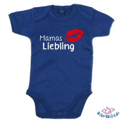 Babybody bedruckt mit "Mamas Liebling"