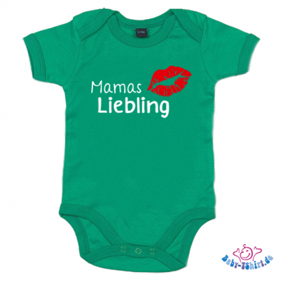 Babybody bedruckt mit "Mamas Liebling"