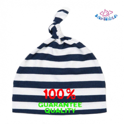 Babymütze bedruckt mit  "100% Guarantee Quality"