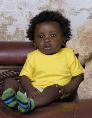 Baby T-Shirt "Colour" einfarbig