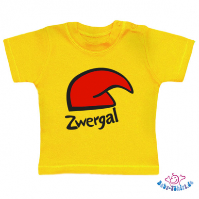 Baby T-Shirt  mit dem Aufdruck "Zwergal"