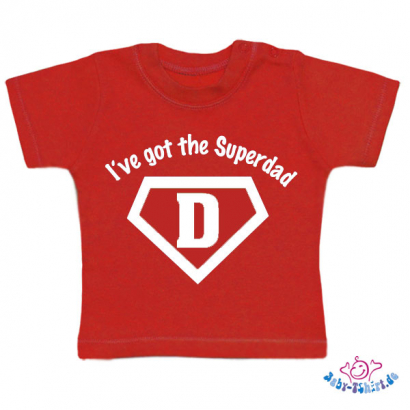 Baby-Tshirt Vatertag-  I have got the Superdad