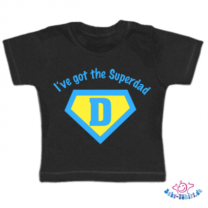 Baby-Tshirt Vatertag-  I have got the Superdad