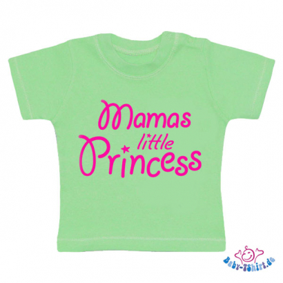 Baby T-Shirt  mit dem Aufdruck "Mamas little princess"