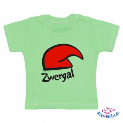 Baby T-Shirt  mit dem Aufdruck "Zwergal"