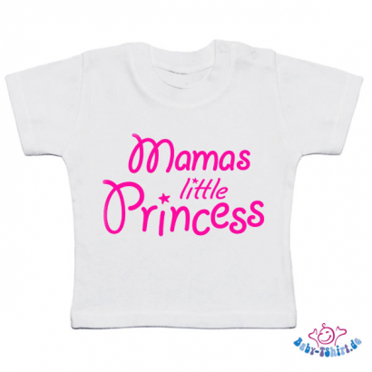 Baby T-Shirt  mit dem Aufdruck "Mamas little princess"