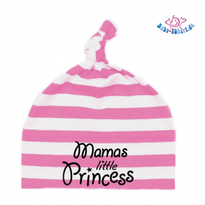 Babymütze bedruckt mit  "Mamas little princess
