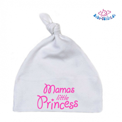 Babymütze bedruckt mit  "Mamas little princess"