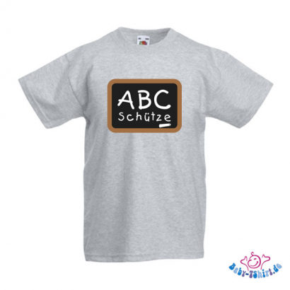 Kinder T-Shirt  mit dem Aufdruck "ABC Schütze"