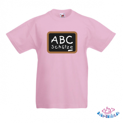 Kinder T-Shirt  mit dem Aufdruck "ABC Schütze"