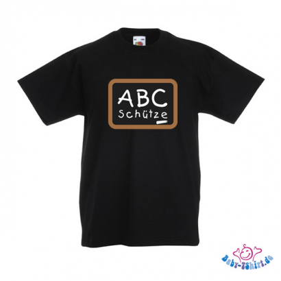 Kinder T-Shirt  mit dem Aufdruck "ABC Schütze"