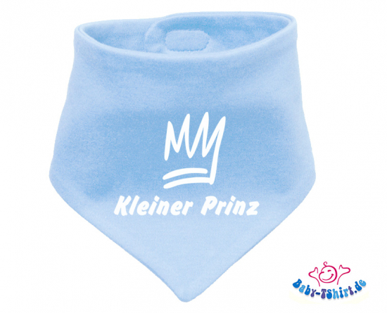 Baby Dreieckstuch  bedruckt mit "Kleiner Prinz"