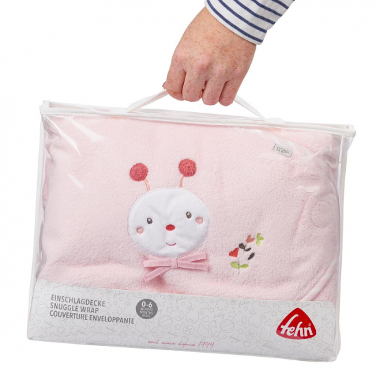 Baby Fehn Kuscheldecke "Biene" 70 x 80 cm