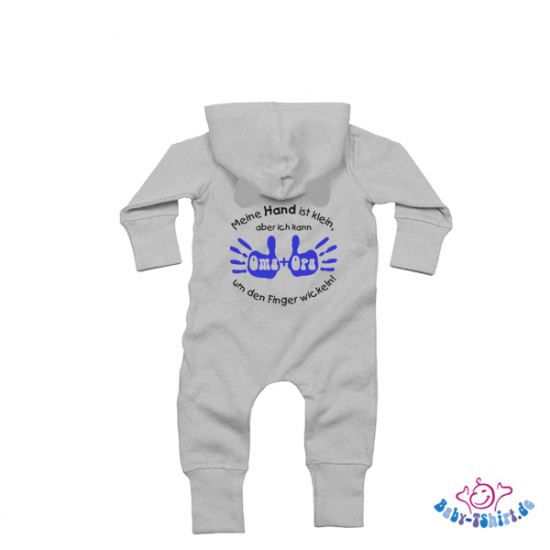 Baby Sweatoverall "Meine Hand ist klein"
