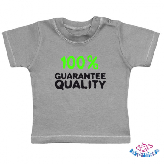 Baby T-Shirt bedruckt mit 100 Prozent