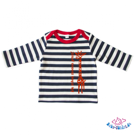 Baby T-Shirt Aufdruck Bin schon so gross