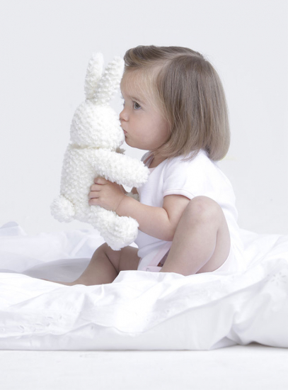 Babybody bedruckt mit "Mini Macho"