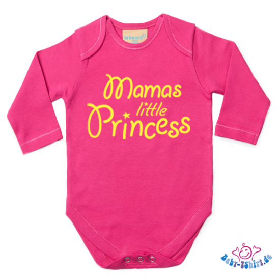 Babybody Langarm - "Mamas little princess"