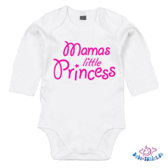 Babybody Langarm - "Mamas little princess"