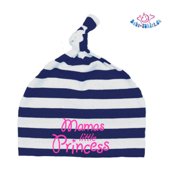Babymütze bedruckt mit  "Mamas little princess