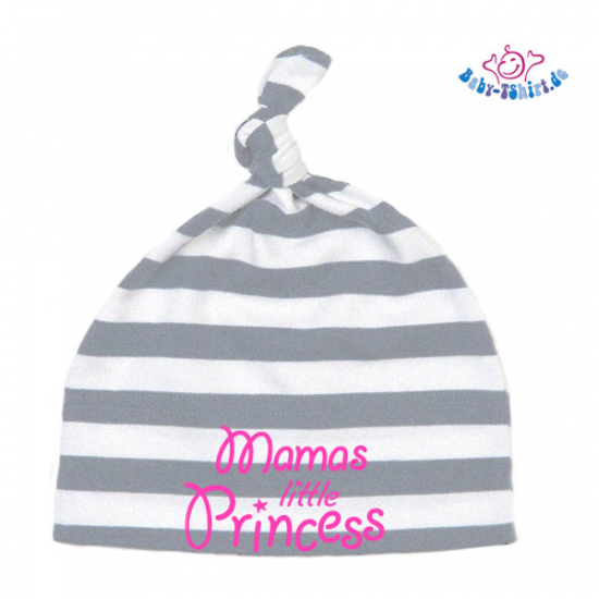 Babymütze bedruckt mit  "Mamas little princess