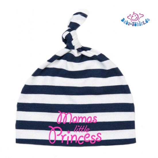 Babymütze bedruckt mit  "Mamas little princess