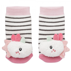 Baby Rasselsocken Einhorn